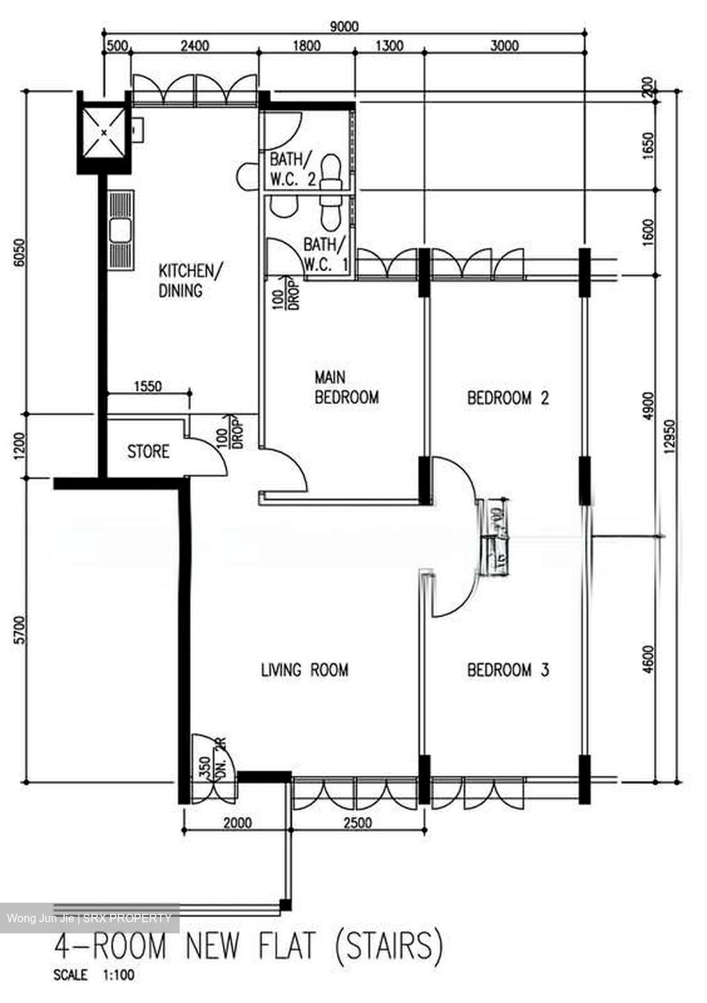 Blk 309 Serangoon Avenue 2 (Serangoon), HDB 4 Rooms #595199721